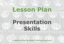 Lesson: Engaging viewers and listeners Graphic for a Media Helping Media Lesson Plan