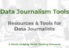 Data journalism – resources and tools Resources and Tools for Data Journalism - a MHM training resource graphic