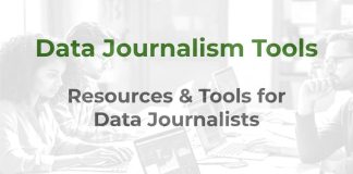 Data journalism – resources and tools Resources and Tools for Data Journalism - a MHM training resource graphic