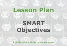 Graphic for a Media Helping Media Lesson Plan