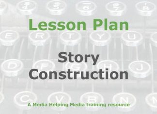 Lesson: How to create a structured news report Graphic for a Media Helping Media Lesson Plan