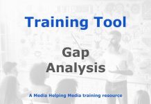 Graphic for a Media Helping Media Training Tool