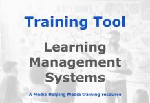 Graphic for a Media Helping Media Training Tool