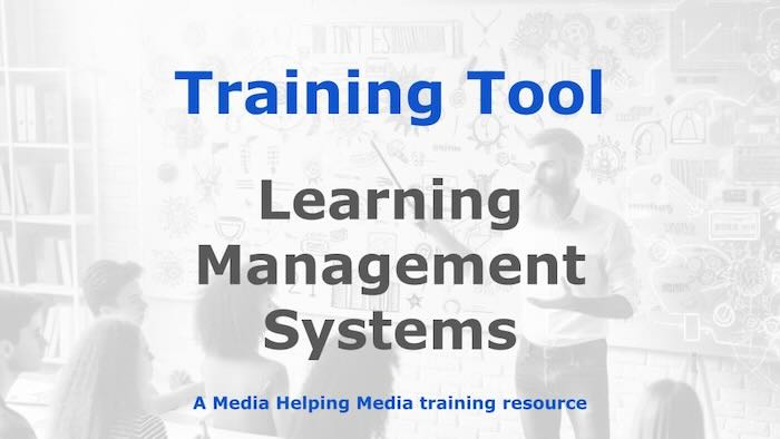 A Media Helping Media Training Tool