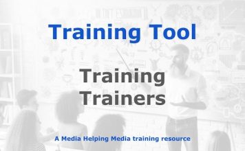 Tool: Training of Trainers (ToT) Graphic for a Media Helping Media Training Tool