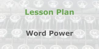 Lesson: Using the right words Graphic for a Media Helping Media Lesson Plan