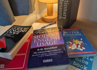 Words that are frequently misused The reference books used to create this page - image by David Brewer of MHM