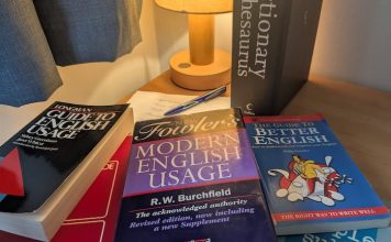 Words that are frequently misused The reference books used to create this page - image by David Brewer of MHM