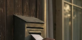 Image of a note being posted through a letterbox by Google Gemini Imagen 3