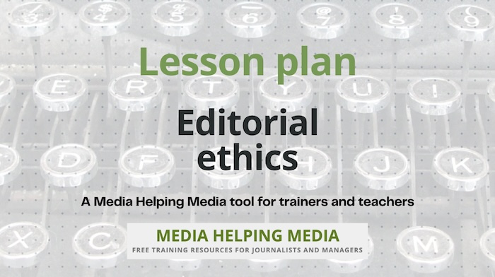 Graphic for a Media Helping Media lesson plan