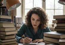 Lateral reading Image of a journalist researching created using Imagen 3 - created by David Brewer of MHM