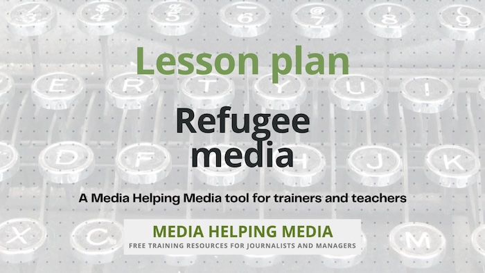 Graphic for a Media Helping Media lesson plan