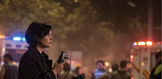 Image of a journalist covering a traumatic incident created with Google Gemini AI by Media Helping Media