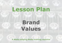Graphic for a Media Helping Media Lesson Plan