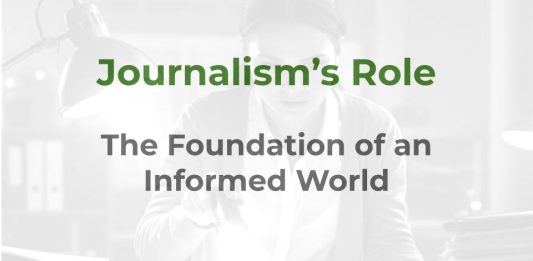 Journalism Role - a MHM training resource graphic