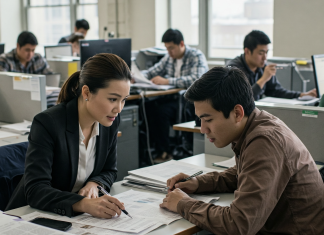 Why some news stories are rejected Image of an editor correcting a reporter's copy - created using Imagen 3 by David Brewer of MHM