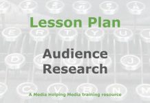 Graphic for a Media Helping Media Lesson Plan