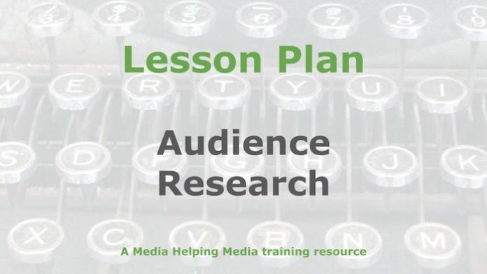 Audience research and segmentation - Media Helping Media