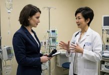 Specialisation in journalism Image of a journalist covering a health beat/round - created using Imagen 3 by David Brewer of MHM