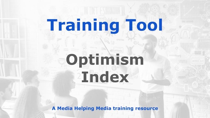 Graphic for a Media Helping Media Training Tool