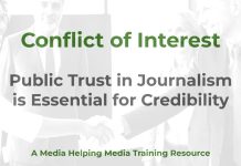 Conflicts of interest Conflict of Interest - a MHM training resource graphic