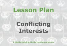 Graphic for a Media Helping Media Lesson Plan