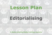 Graphic for a Media Helping Media Lesson Plan