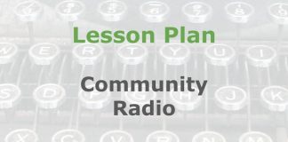 Lesson: Setting up community radio Graphic for a Media Helping Media Lesson Plan