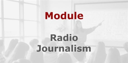 Graphic for a Media Helping Media course module