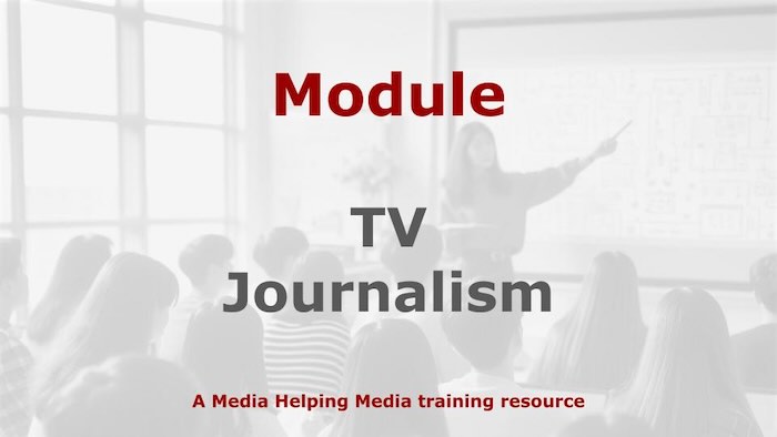 Graphic for a Media Helping Media course module