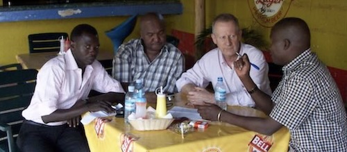 Journalism training in Kampala