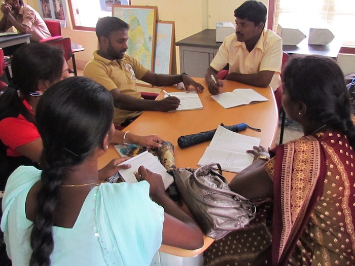 Journalism training in Jaffna Sri Lanka