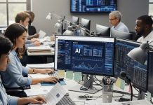 Protected: Guidelines for the use of AI in news Image to illustrate AI in the newsroom - created using Imagen 3 by David Brewer of MHM