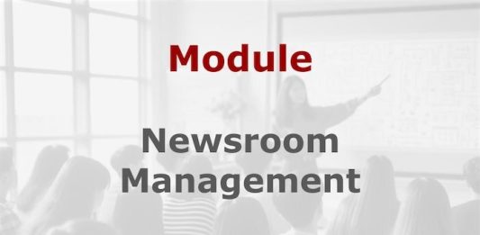 Graphic for a Media Helping Media course module
