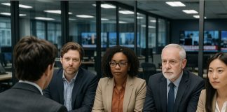 Hiring and developing staff Journalist attending an interview for a job - Image created using Perplexity by MHM