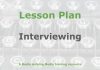 Lesson: Interviewing for journalists Graphic for a Media Helping Media Lesson Plan