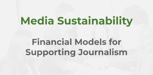 Media Sustainability - a MHM training article graphic