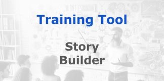 Tool: MHM Story Builder Graphic for a Media Helping Media Training Tool