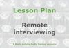 Lesson: Remote interviewing for journalists Graphic for a Media Helping Media Lesson Plan
