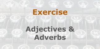 Exercise: Adjectives and adverbs in journalism Image to illustrate a MHM training exercise created with Gemini AI