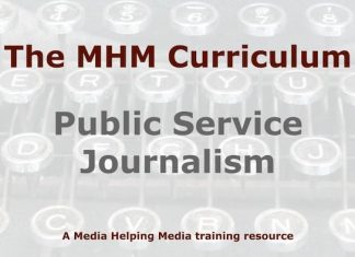 The MHM public service journalism curriculum