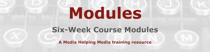 MHM course modules graphic