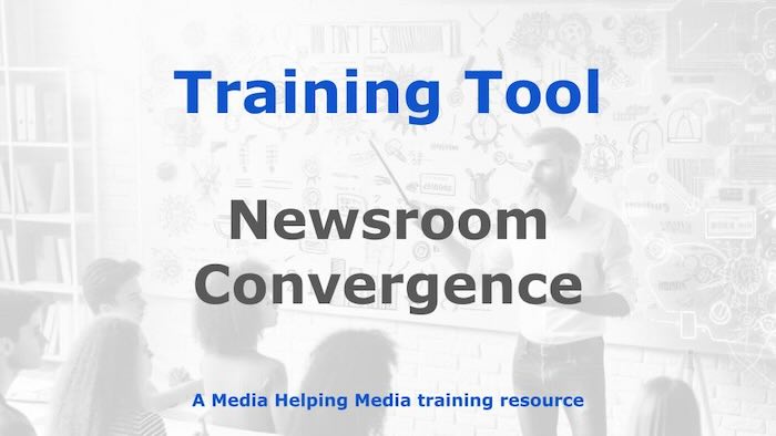 Graphic for a Media Helping Media Training Tool