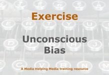 Exercise: Understanding unconscious bias Image to illustrate a MHM training exercise created with Gemini AI