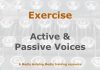 Exercise: Active and passive voices Image to illustrate a MHM training exercise created with Gemini AI