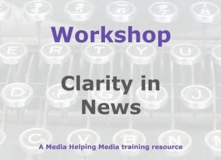 Workshop: The importance of clarity in news