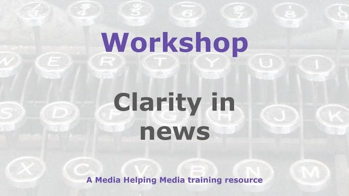 Graphic for a Media Helping Media workshop outline