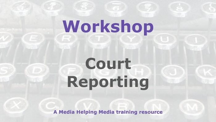 Graphic for a Media Helping Media workshop outline