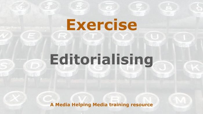 Image to illustrate a MHM training exercise created with Gemini AI