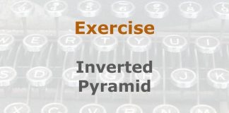 Exercise: The inverted pyramid Image to illustrate a MHM training exercise created with Gemini AI